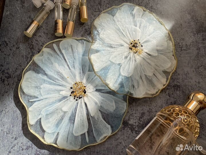 Подставки из эпоксидной смолы