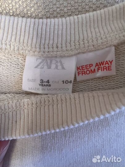 Толстовка zara 104