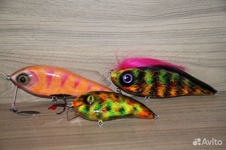 Джерки (набор) для трофейной рыбалки hand made