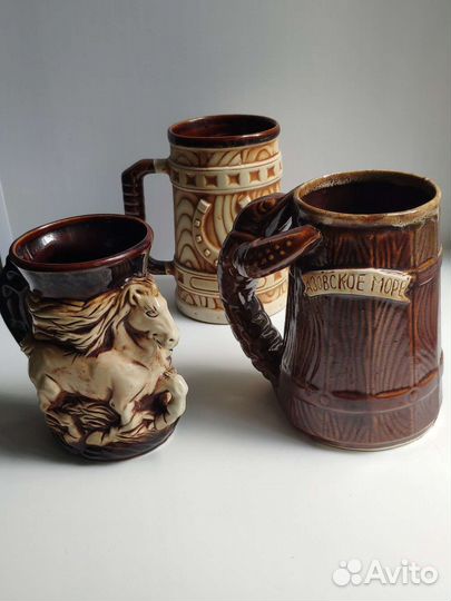 Пивная кружка керамика