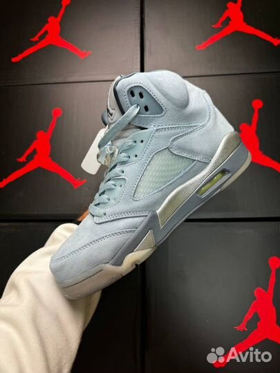 Кроссовки Nike Air Jordan 5 Blue Bird