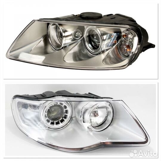 Стекло фары Volkswagen Touareg/Tiguan