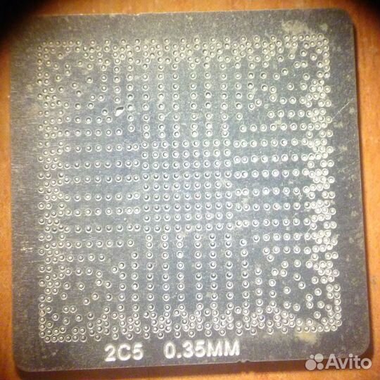 Шары и трафареты для ребола BGA чипов