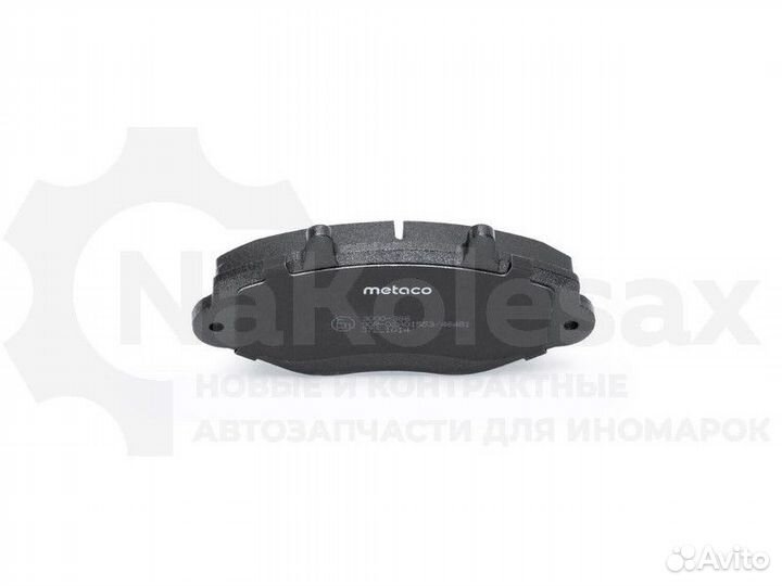 Колодки тормозные передние к-кт Metaco 3000-366