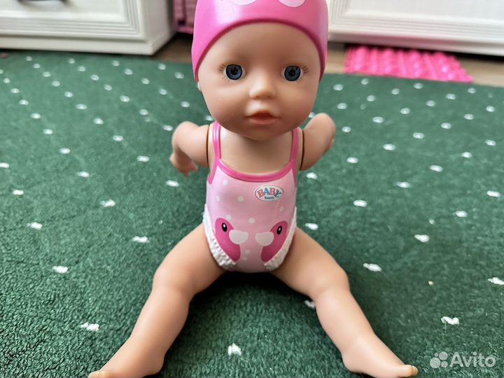 Кукла пупс пловчиха