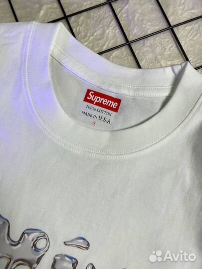 Футболка Supreme ртуть