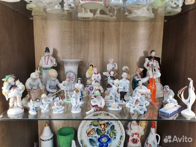 Статуэтки фарфоровые лфз, Дулево, Вербилки, Зик