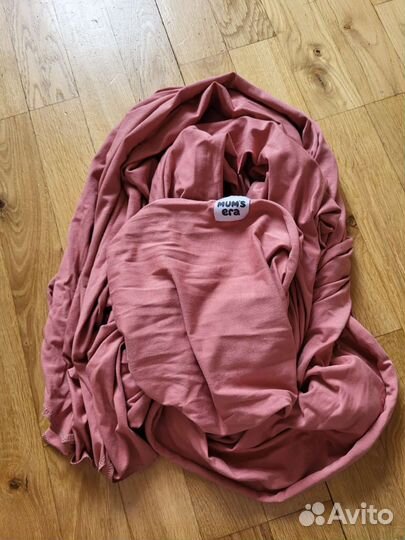 Слинг-шарф Mums Era трикотажный пыльная роза 0+