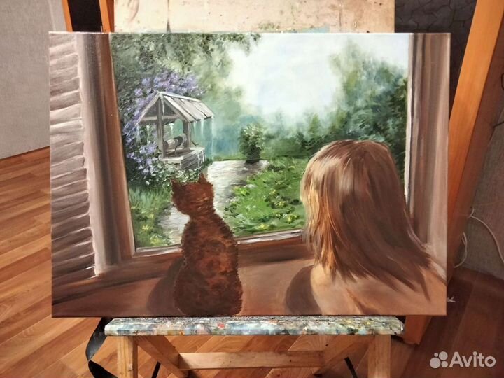 Картина маслом на холсте