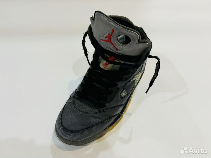 Кроссовки Nike AirJordan5 x OffWhite оригинал