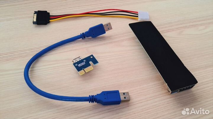Новый Райзер VER 006s Molex, Кабель USB 30 см