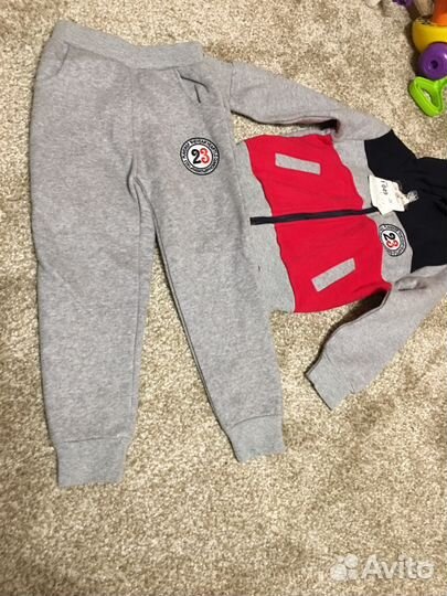 Костюм новый теплый fun time на 3-5 л