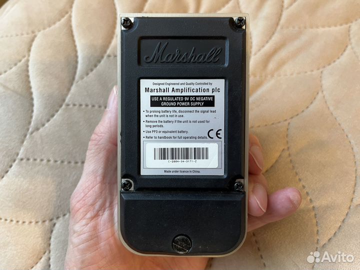 Педаль эффектов marshall GV-2 Guv'nor