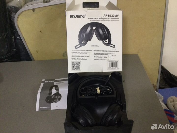 Наушники sven беспроводные и игровые с продоводом