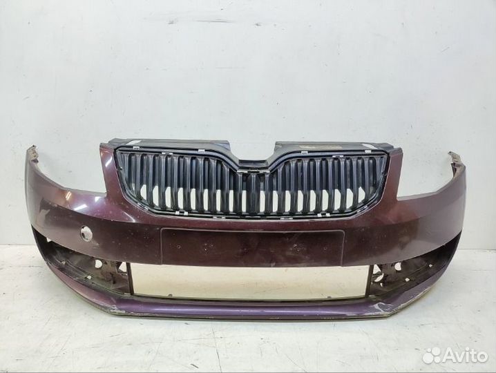 Бампер передний Skoda Octavia A7 2013-2016