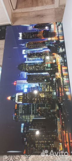 Кухонный фартук из стекла бу