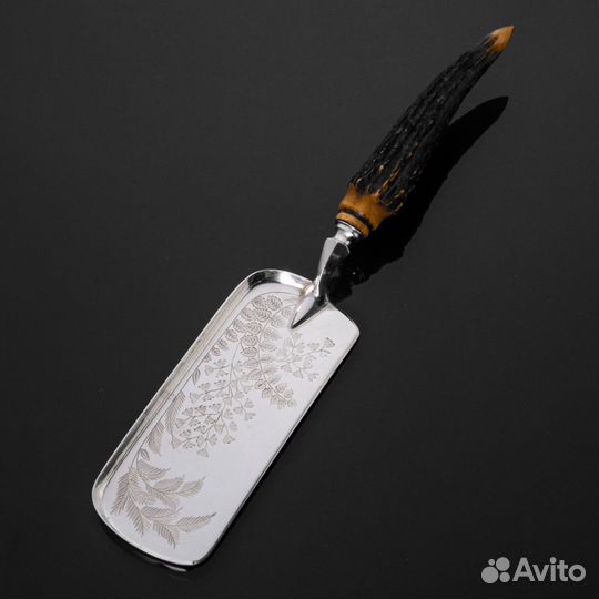 Совок для уборки крошек со стола, декорированный