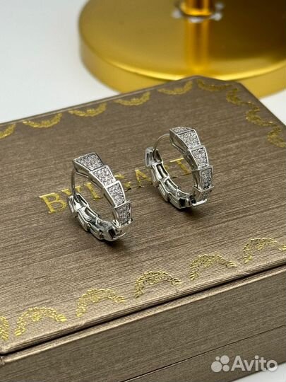 Серьги Булгари
