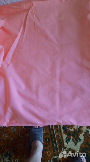 Отрезы тканей лен хлопок