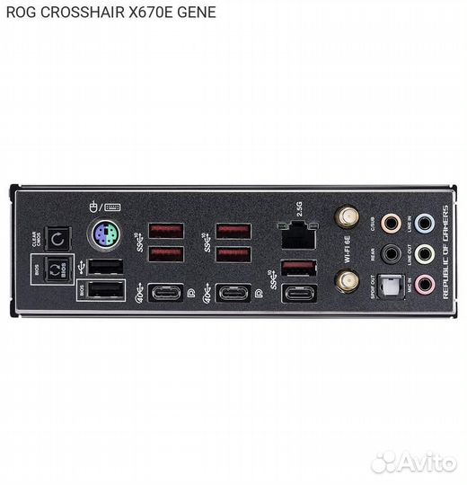 Материнская плата Asus ROG crosshair X670E gene mA