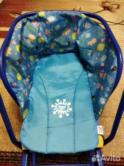 Детские санки на колесах