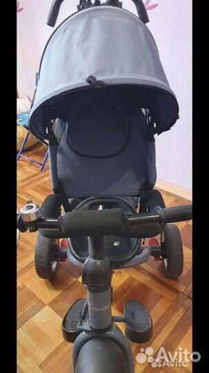 Велосипед с родительской ручкой