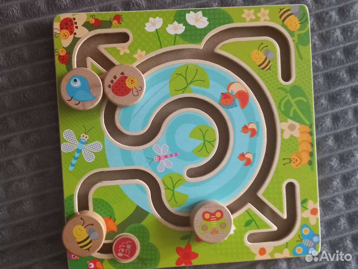 Деревянные развивающие игрушки пакетом