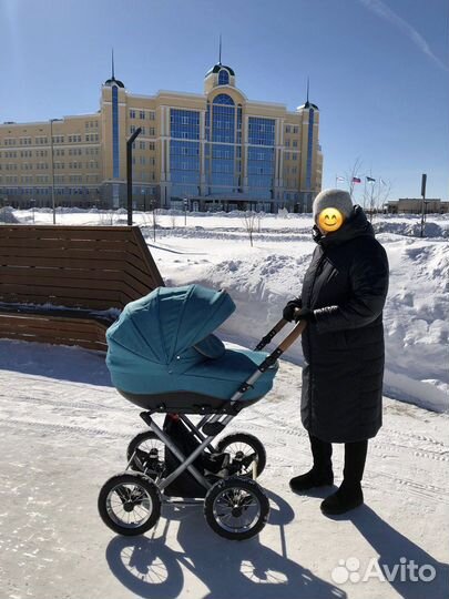 Коляска 2 в 1 lonex parilla azure