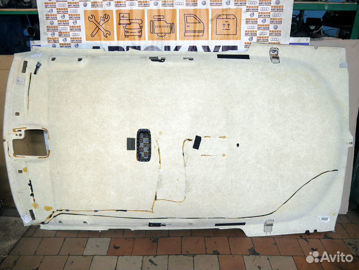 Обшивка потолка Вольво XC70-2