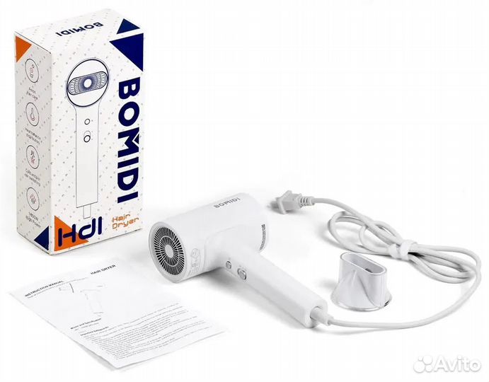 Фен Xiaomi Bomidi Hair Dryer Negative Ion HD1
