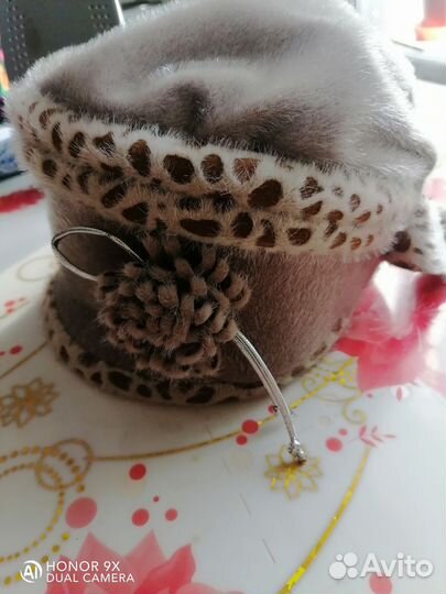 Шляпка женская зимняя