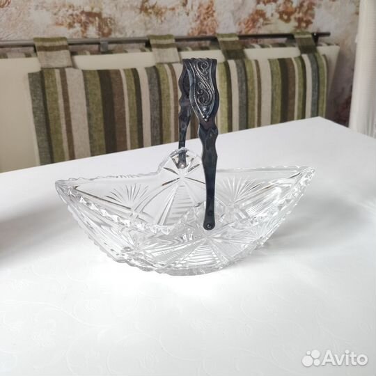 Ваза хрустальная СССР