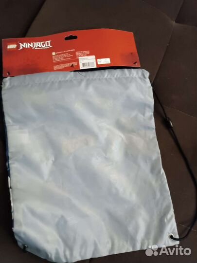 Мешок для сменной обуви lego