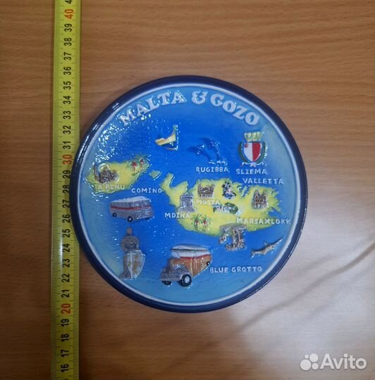 Тарелка настенная Мальта сувенир