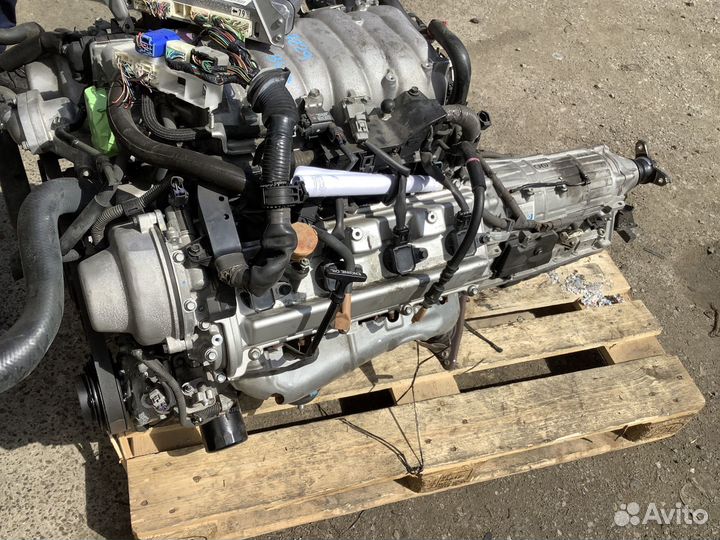 3uz-fe Toyota Двс + АКПП (6-ст) коса и комп