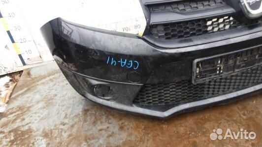 Бампер передний dacia sandero 2 (CEA41G501)