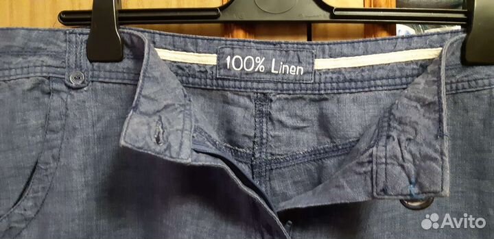 Шорты женские из льна