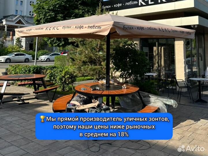 Зонт садовый