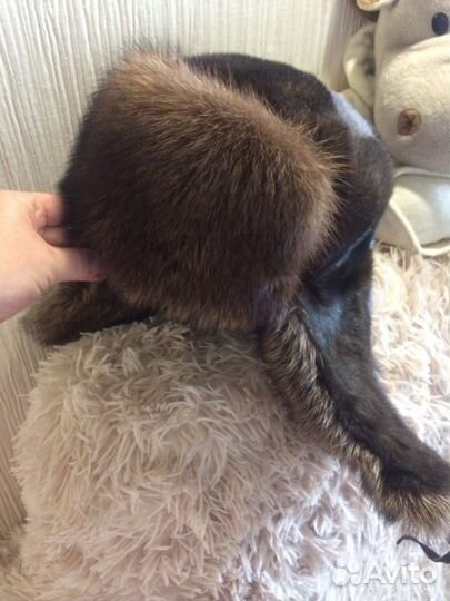 Шапка Соболь комбинированный с норкой)