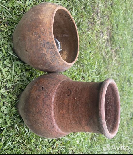 Глиняная крынка