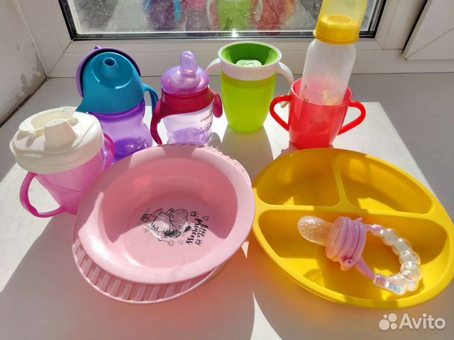 Набор детской посуды для кормления