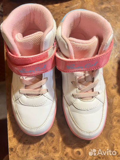 Кеды белые для девочки