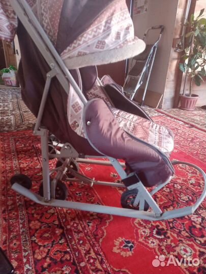 Детские санки коляска