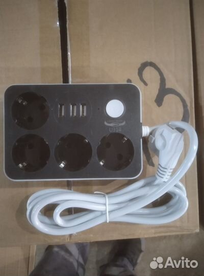 Сетевые фильтры+удлинитель+USB выходы