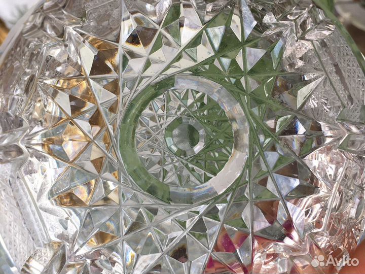 Салатники хрустальные