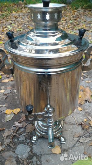 Угольный самовар новый