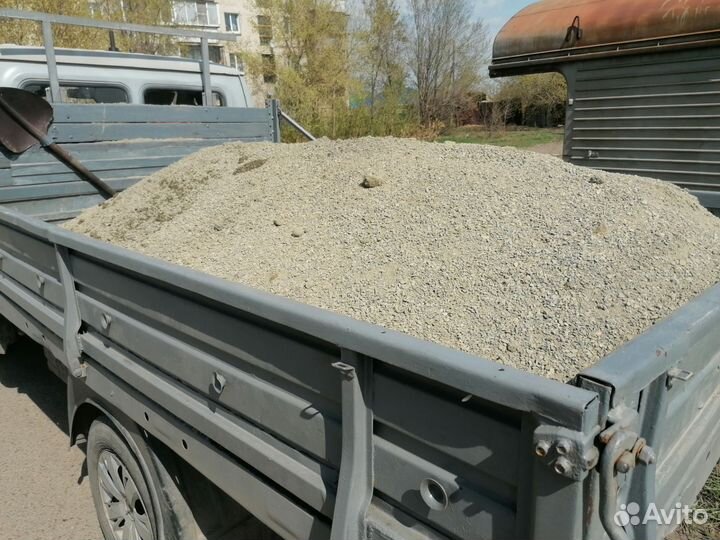 Щебень. доставка. Газель