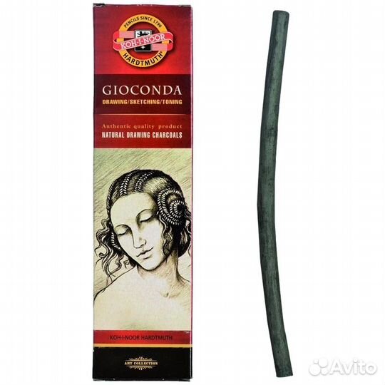 Уголь натуральный Koh-i-Noor Gioconda д/рисования