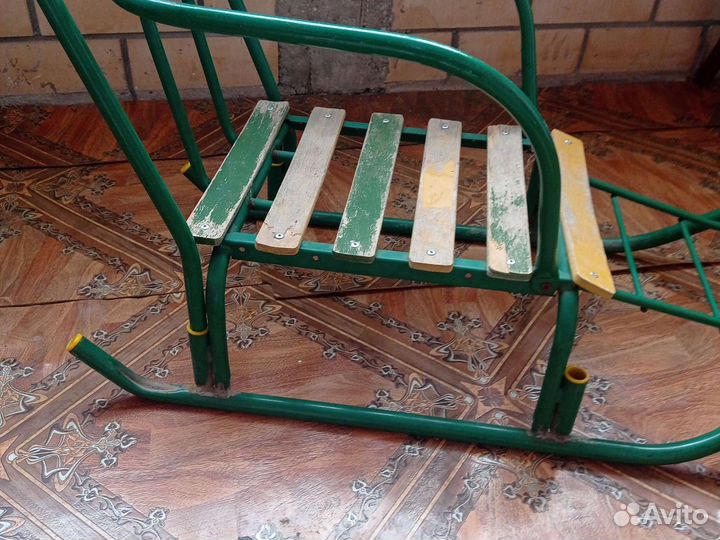 Детские зимние санки отдам