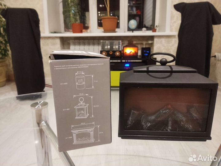 Камин светодиодный декоративный